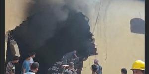 اندلاع حريق بمصنع أحذية في القنطرة غرب الإسماعيلية