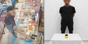 فيديو يفضح الجريمة.. ضبط لص سرق ماكينة دفع إلكتروني من محل بالإسكندرية