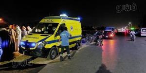 إصابة 10 أشخاص في سقوط "ربع نقل" بترعة بالمنيا بعد اصطدامها بجرار زراعي