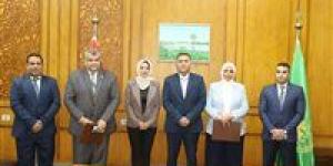 محافظ القليوبية يوقع بروتوكول تعاون مع جهاز مستقبل مصر لتعظيم الاستفادة من أصول المحافظة