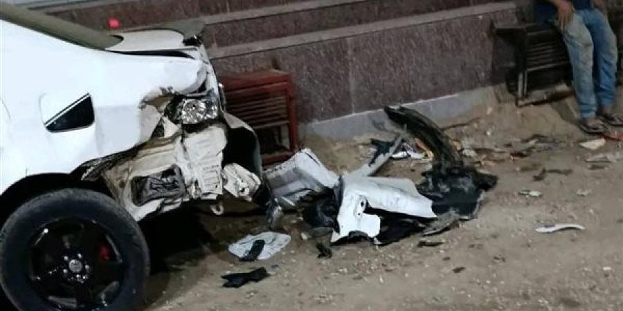 مطاردة «نص الليل» بالشرقية، تهشم سيارات ودهس مواطن بالزقازيق (صور)