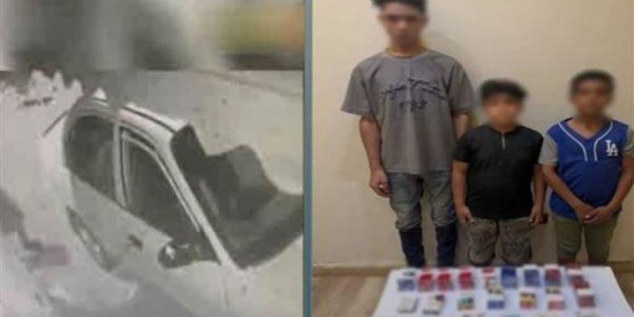 كاميرات المراقبة تكشف سرقة كشك سجائر بالسويس، والأمن يضبط طالبين ومالك سوبر ماركت
