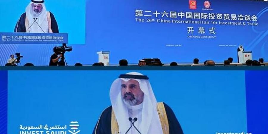 مساعد وزير الاستثمار: 1900 شركة صينية تعمل في السعودية وفرص واعدة تنتظرنا